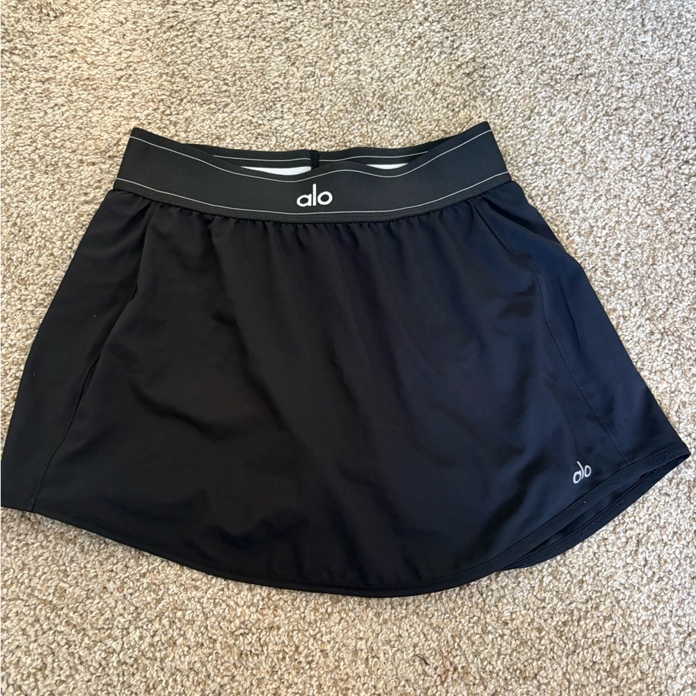 ALO Yoga Black Mini Skirt